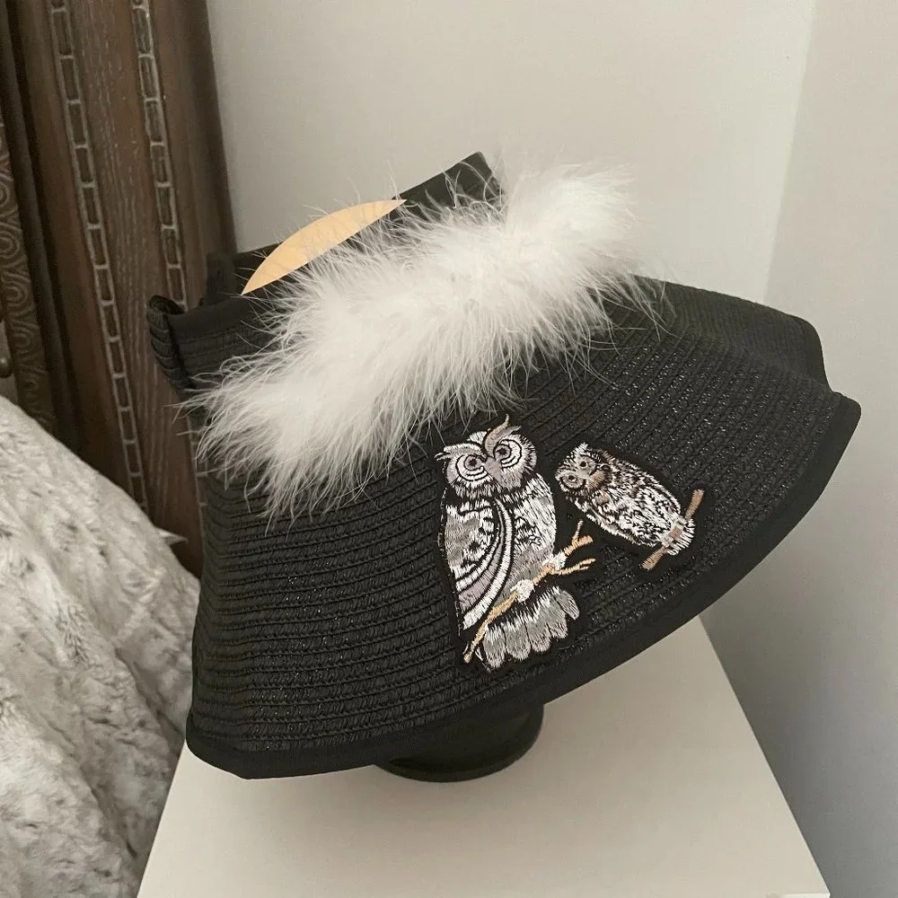 Night Owl Hat, Winter Fall Fashion Festival Outdoor Hiking